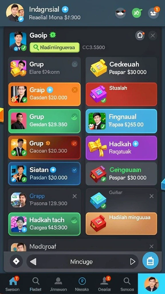 garuda365 - Tampilan antarmuka pengguna yang intuitif.
