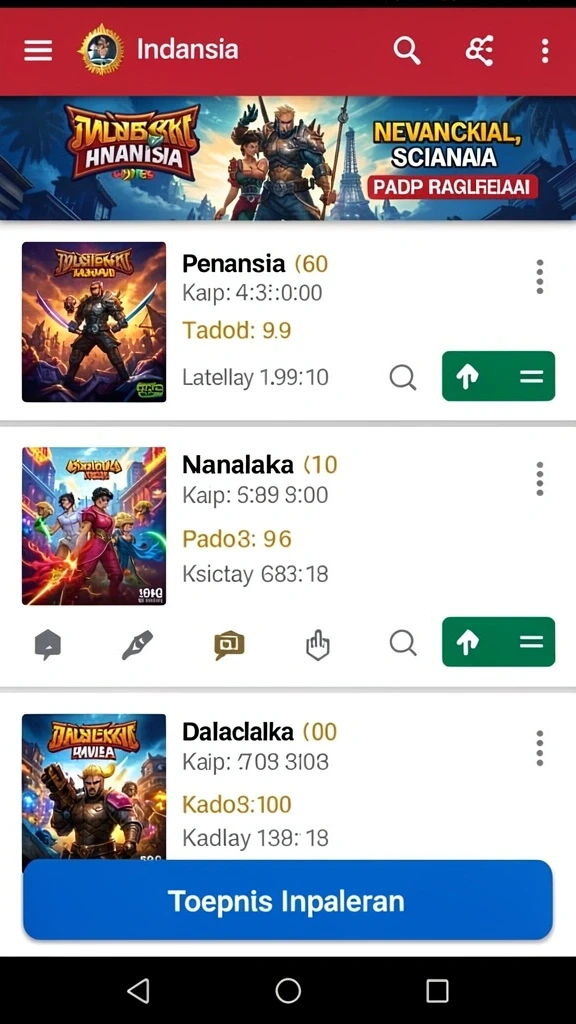 idrking - Misi interaktif yang menantang dan menggugah semangat.