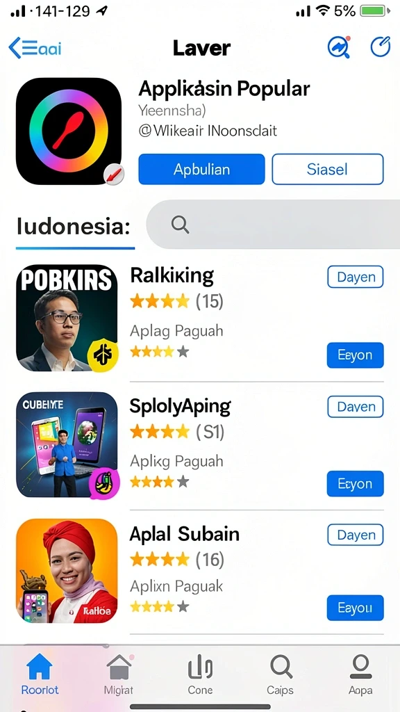 ledak388 - Antarmuka pengguna yang modern dan mudah digunakan.