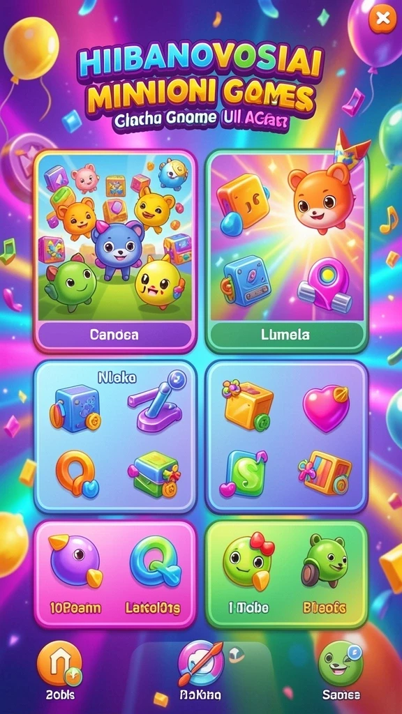 mposurga - Beragam mini-game yang seru untuk dimainkan.