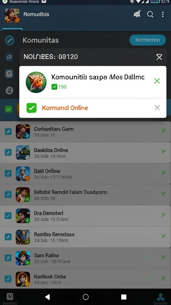 omtogel - Tampilan antarmuka OMTOGEL yang modern dan menarik.
