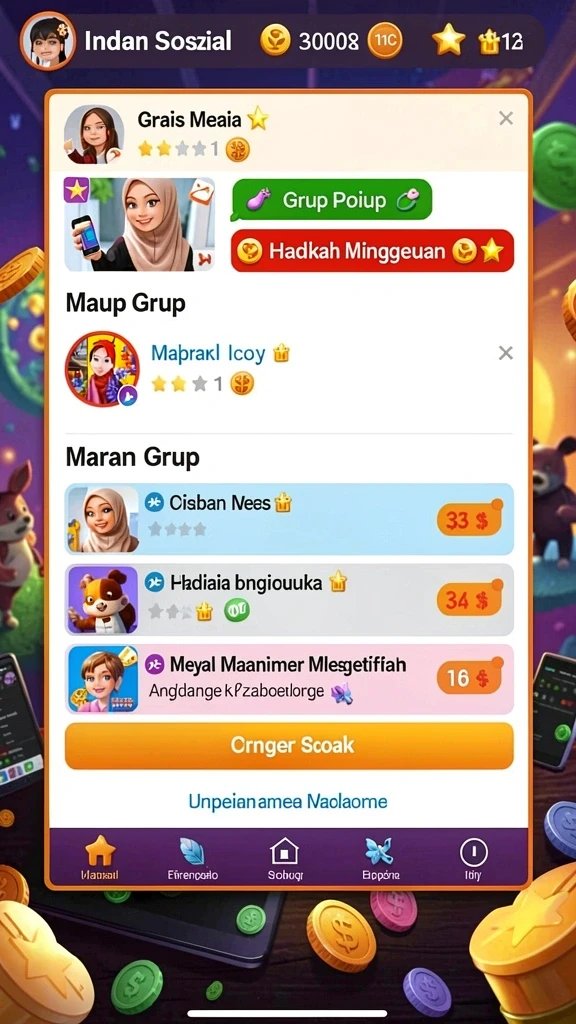 tigerjp88 - Berbagai karakter unik yang dapat dipilih dan dikustomisasi.